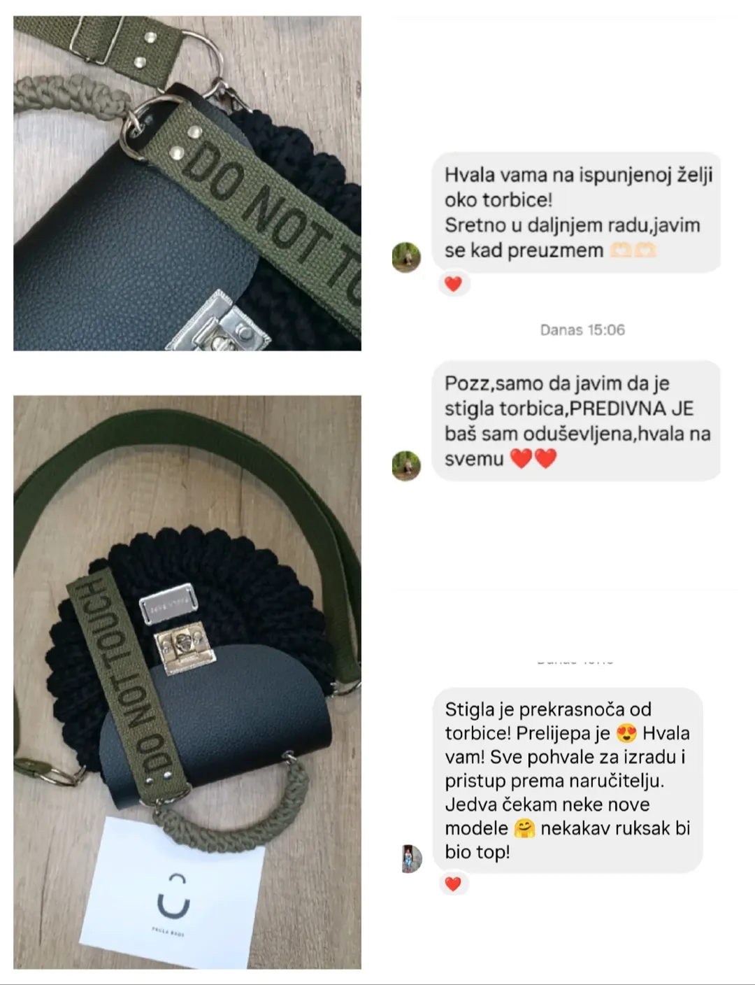 Paula bags — heklana torba 26